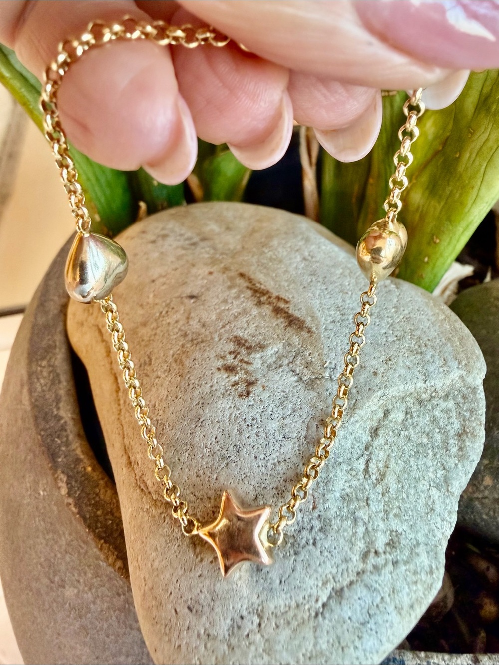 18k gold bracelet